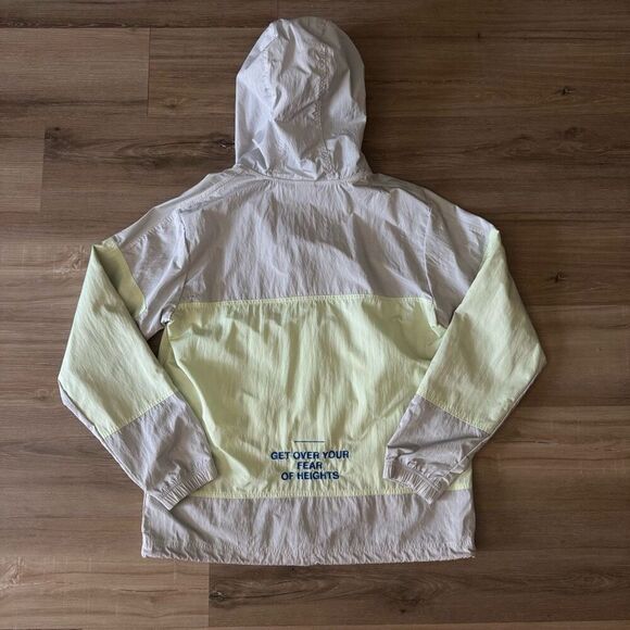 Nike Air Anorak Windbreaker Jacket Get Over Your Fear Of Heights Size Medium - Picture 5 of 8